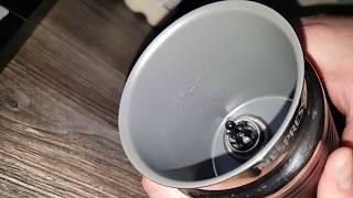 How to use a Nespresso Aeroccino Milk Frother  A Quick and Simple Guide [upl. by Enutrof]