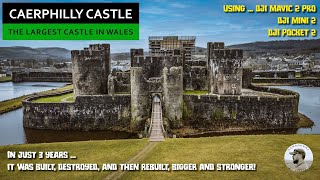 Caerphilly Castle  The Largest in Wales 2nd in Britain [upl. by Ttezzil218]