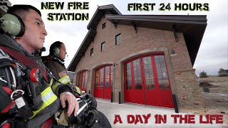 First 24 Hours in a New Fire Station  A Day in the Life [upl. by Inahc273]