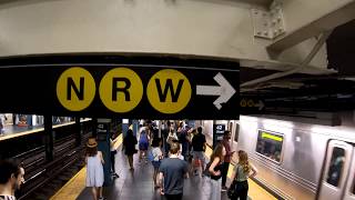 ⁴ᴷ The Busiest NYC Subway Station Times Square–42nd StreetPort Authority Bus Terminal [upl. by Niamert]