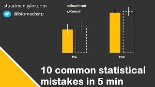 Ten Statistical Mistakes in 5 Min [upl. by Daphie281]