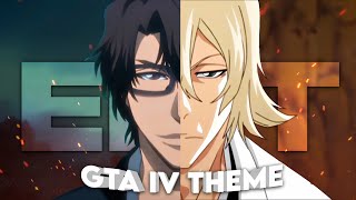 Aizen x Urahara  GTA IV Theme Edit [upl. by Anneliese682]